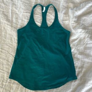 Lululemon Emerald Green Racerback Tank